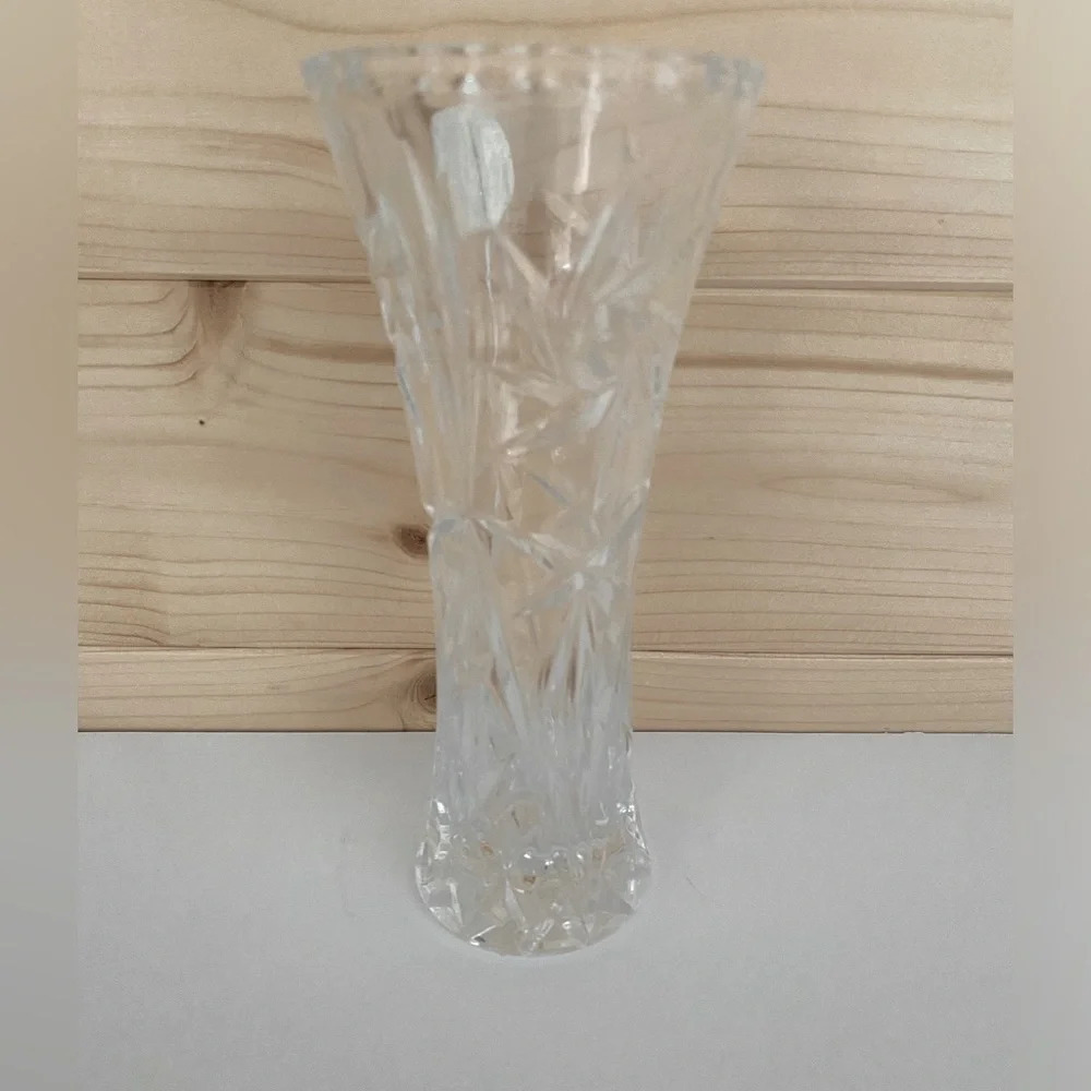 Elegant LENOX 6" Fine Crystal Timeless Collectible Flower Bud Vase - Picture 2 of 9